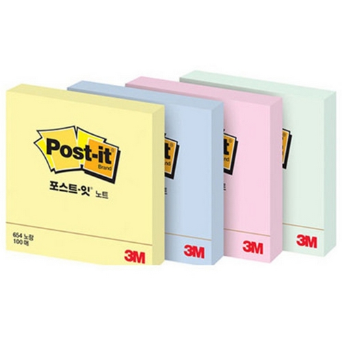 3M  포스트잇 노트 654