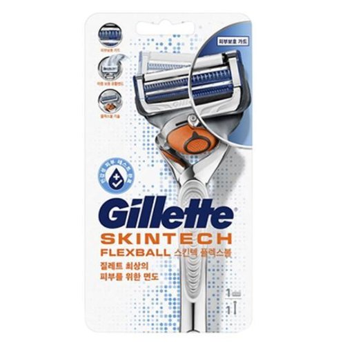 질레트  스킨텍 플렉스볼 매뉴얼 면도기