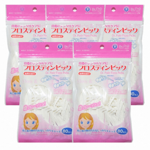 오카무라  닥터폴리 Y형 치실 80개