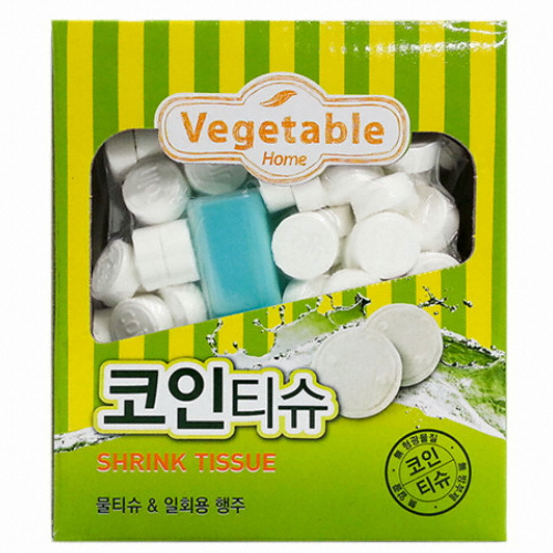 베지터블 코인티슈 리필형 300개
