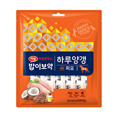 하림펫푸드 독 밥이보약 하루양갱 피모 28p