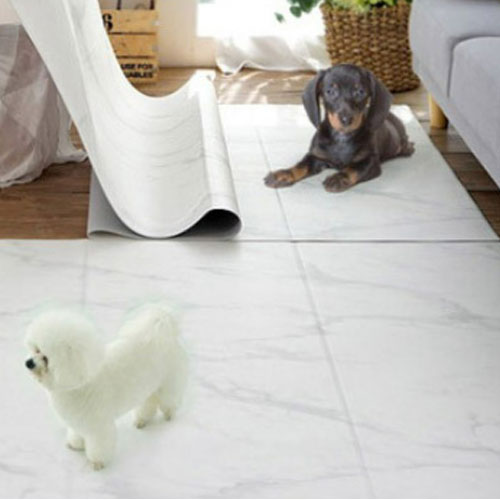 휴팡 DIY롤매트 스노우 마블 140 X 100cm 4T