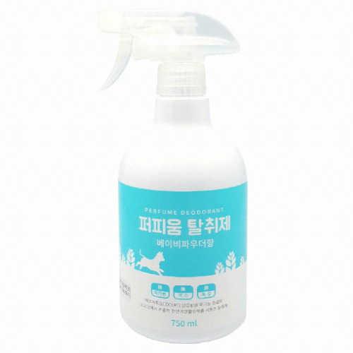펫퍼스 퍼피움 탈취제 베이비파우더 750ml
