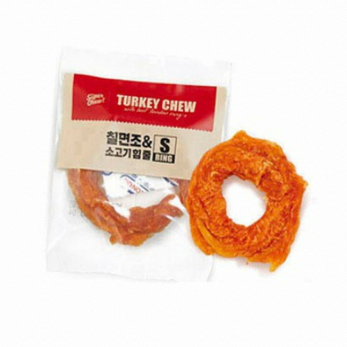 헥스 터키츄 칠면조와 소고기 힘줄 링 S 11g