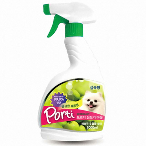 쏘아베 포르티 진드기아웃 항균 탈취제 애플향 1000ml