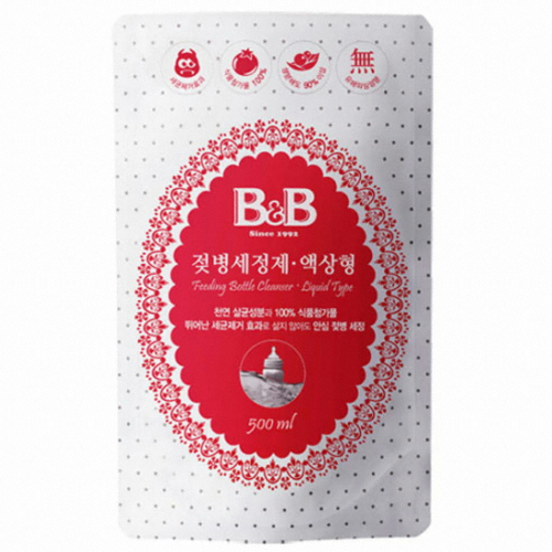 B&B 젖병세정제 액상형 리필 500ml