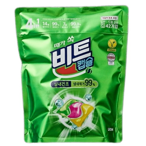비트 캡슐세제 실내건조 42개입