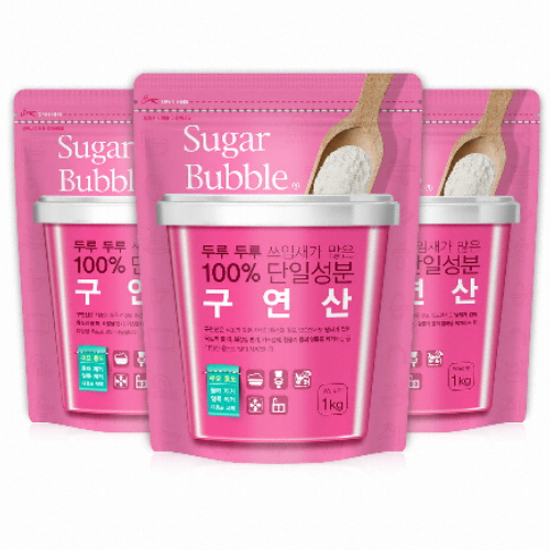 슈가버블 구연산 1kg
