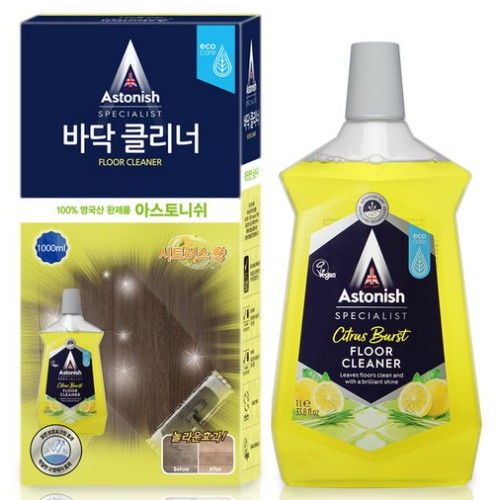 아스토니쉬 바닥 클리너 시트러스 버스트 1L
