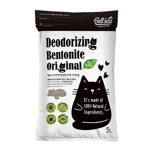 벨버드 디오더라이징 벤토나이트 무향 5L