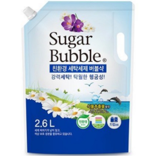 슈가버블 친환경 세탁세제 버블샥 2.6L [2개] - 에누리 가격비교