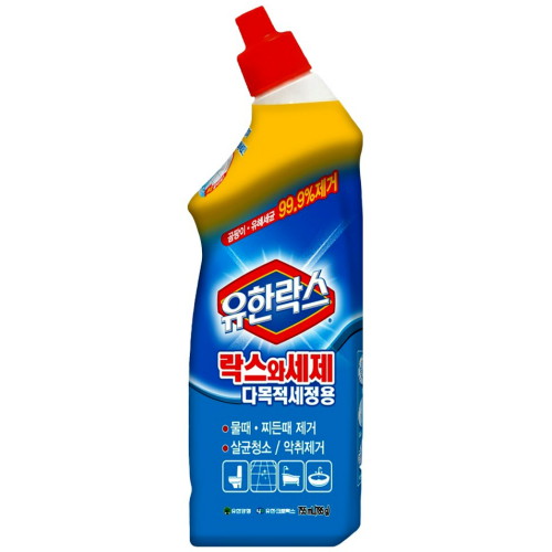 유한락스 락스와세제 다목적세정용 755ml