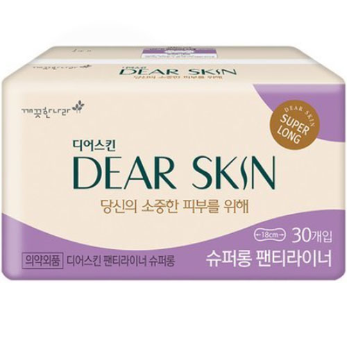 디어스킨 슈퍼롱 팬티라이너 30개