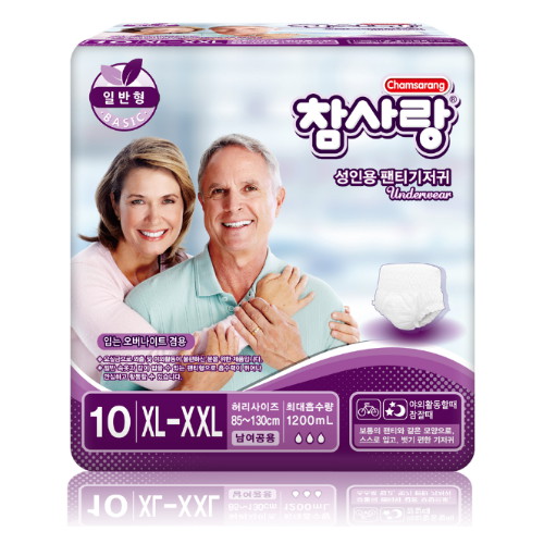 참사랑 일반형 팬티형 특대 10개