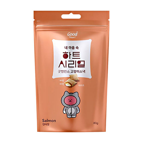 에버플러스 굿밸런스 하트시리얼 연어맛 80g [15개] - 에누리 가격비교