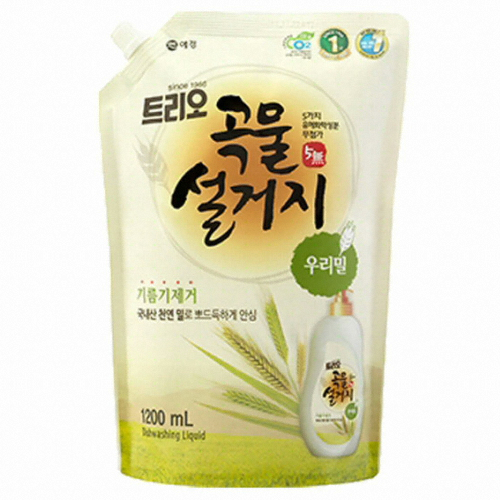 트리오 곡물설거지 우리밀 1.2L