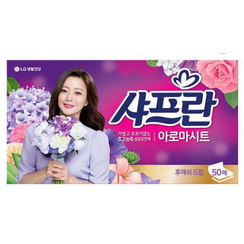 샤프란 아로마시트 후레쉬 드림 50매