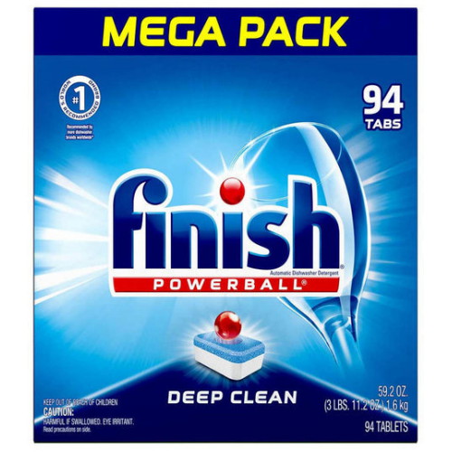 피니시 파워볼 딥클린 식기세척기 세제 94개입 해외구매