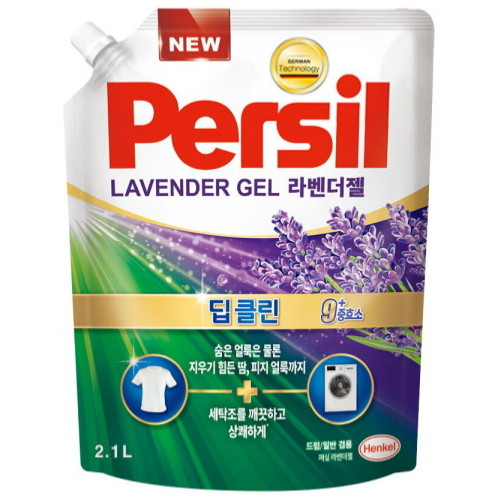 퍼실 딥클린 라벤더젤 겸용 리필 2.1L