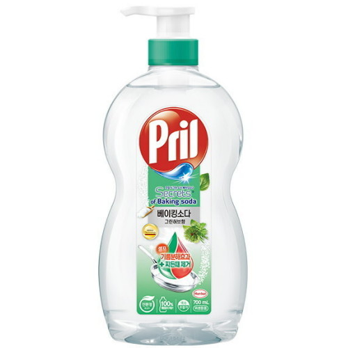 프릴 베이킹소다 주방세제 그린허브 700ml