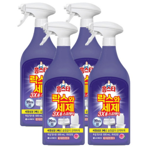 홈스타 락스와 세제 스프레이 후로랄향 500ml