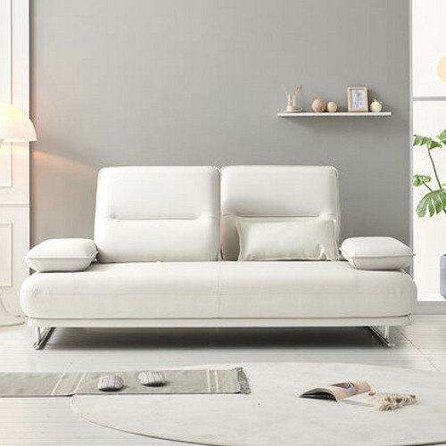 우아미가구 카리안 스윙 가죽소파 3인용