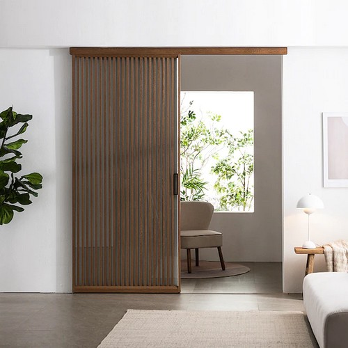 에넥스  ENNEE 우드루바 원슬라이딩 간살형 중문