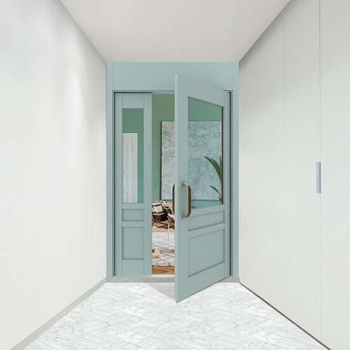 노루페인트  하우홈 프렌치 비대칭 양개도어 중문