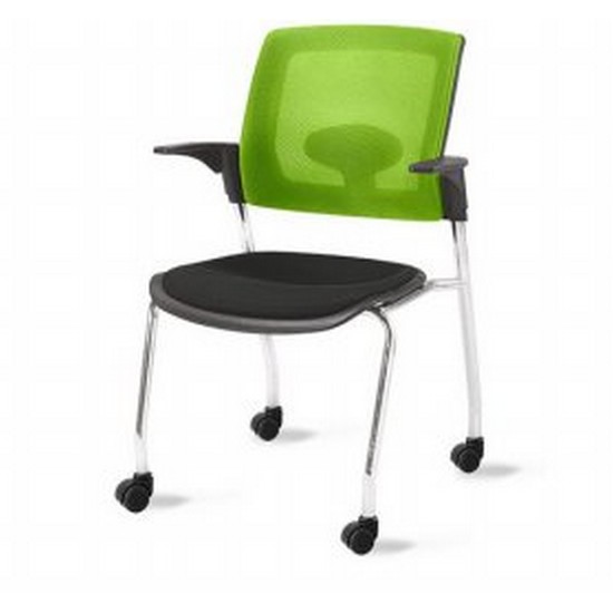 시니프  해리메쉬 팔걸이형 4바퀴의자