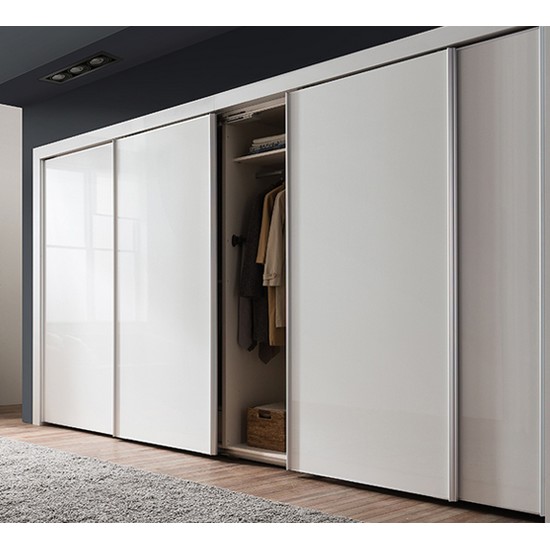 에넥스  ENNEE 에비뉴 글로시 슬라이딩 붙박이장 실속형