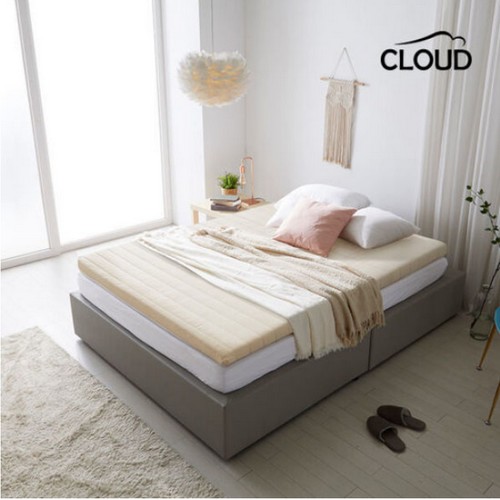 신우팜앤라텍스 클라우드 천연 라텍스 토퍼 매트리스 K