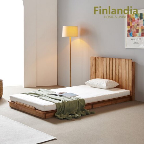 핀란디아 엘렌 저상 평상형 침대 SS