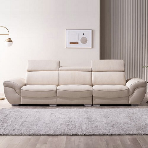 쉐우드가구 바루 기능성 아띠잔 내추럴 천연통가죽 소파 4인용