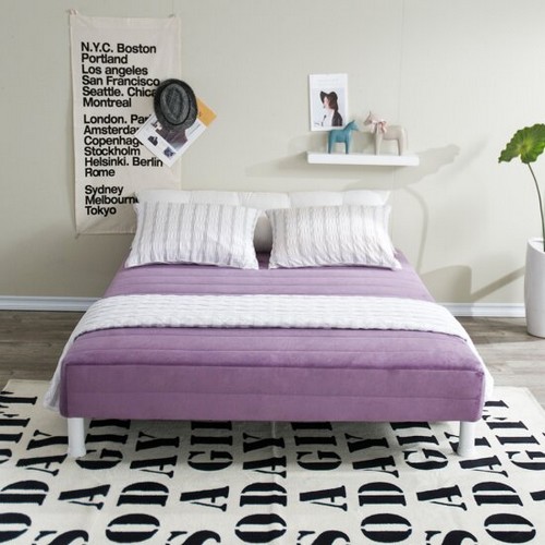 홈잡스 단면 매트리스 일체형 침대 S