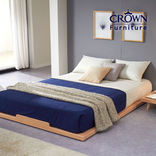 크라운퍼니쳐 로우 저상형 침대 SS