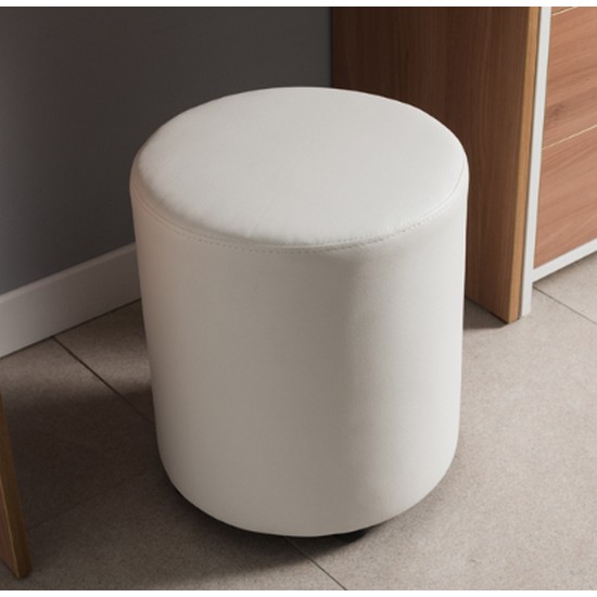 에넥스  ENNEE 이오스 원형 가죽스툴