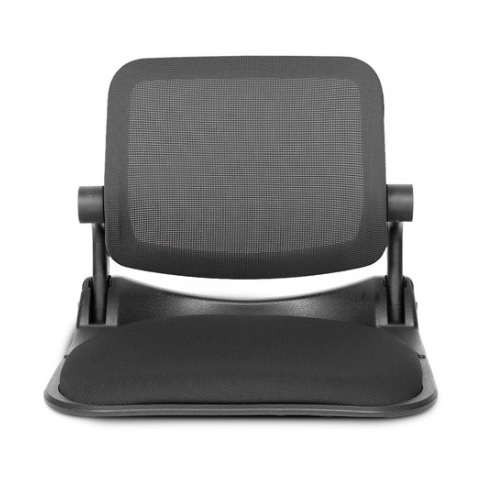 체어포커스  바른자세 등받이 틸팅 접이식 메쉬 좌식의자 CHA7