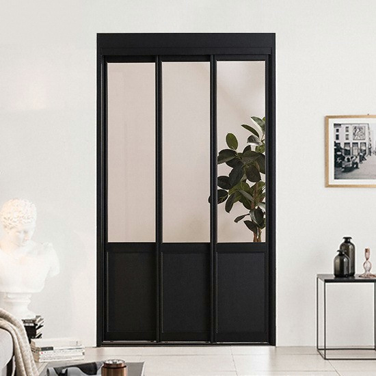 에넥스  ENNEE 샤인 브론즈 슬림도어 고시형 중문