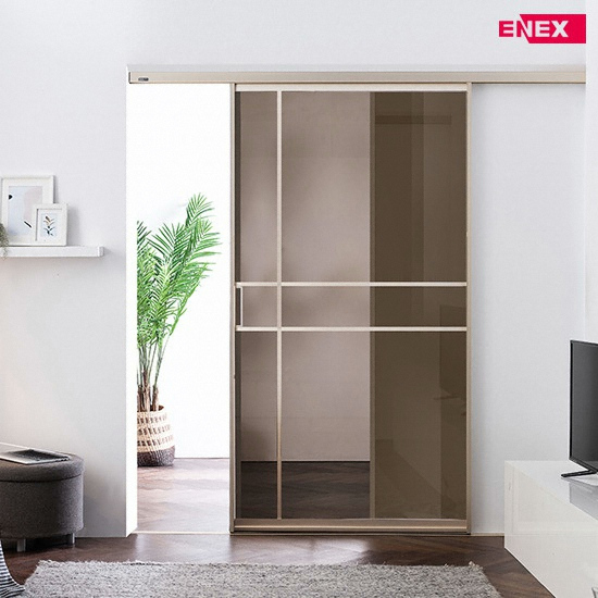 에넥스  ENNEE 그레이스 샴페인골드 원슬라이딩 중문