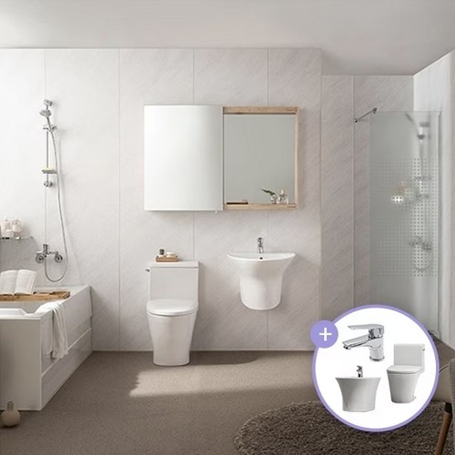 한샘  밀란3 리버화이트 욕실 실속패키지