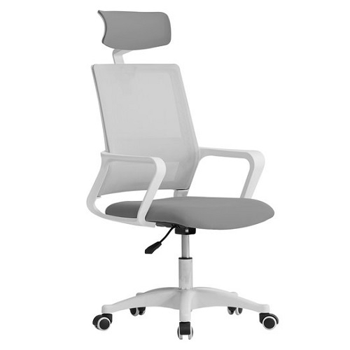 다니카  로엠 화이트 메쉬의자 OLHD-888W