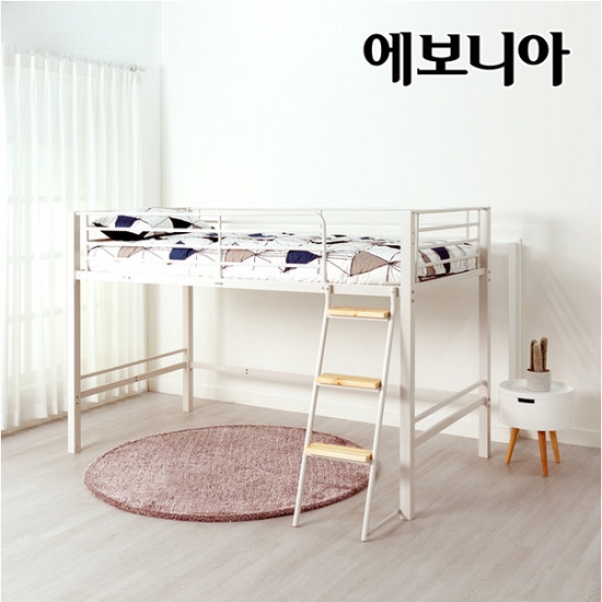에보니아 릴리퍼트 좌식 철재 기본형 벙커침대 S