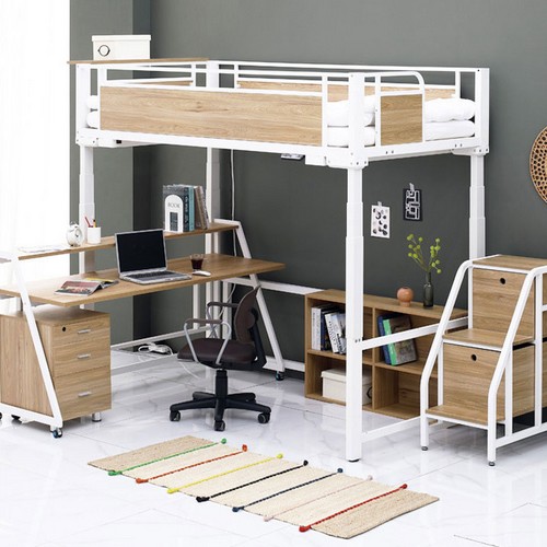 퍼니엘 미라클 높이조절 전동 모션 벙커침대 SS