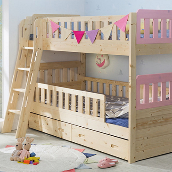 에보니아 레이 투톤 2층침대