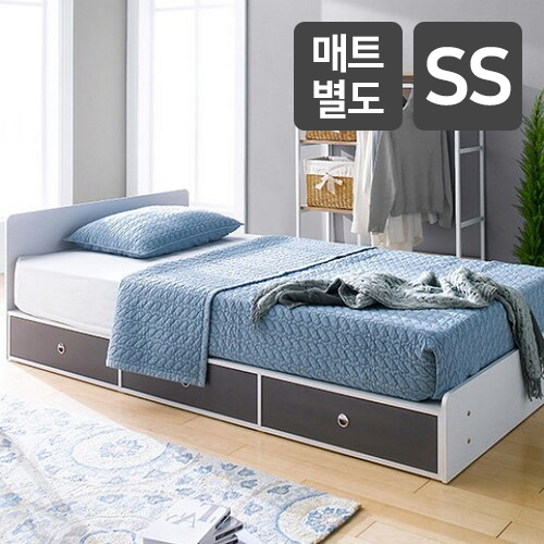 동서가구 미휴 1단 서랍 침대 SS