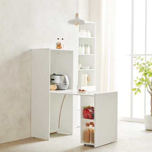 동화속나무 아빌 슬라이드 접이식 렌지대 식탁