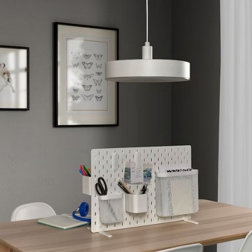 이케아 SKADIS 독립형 페그보드