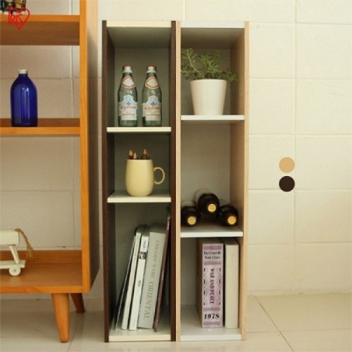 아이리스오야마 유니트 스페이스 3단 틈새 수납장 150