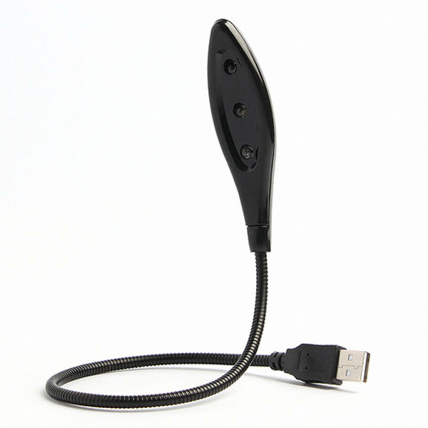 USB 라이트 독서등 3구