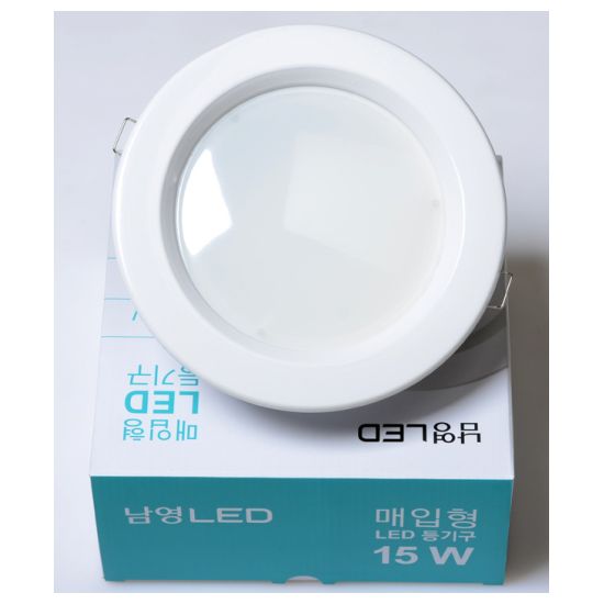 남영전구  LED 6인치 다운라이트 15W
